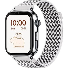 Smartwatch SaveWatch Plus 2 llamada y GPS / Savefamily / 680 mAh / NanoSIM / Tela / Plata / Zig Zag