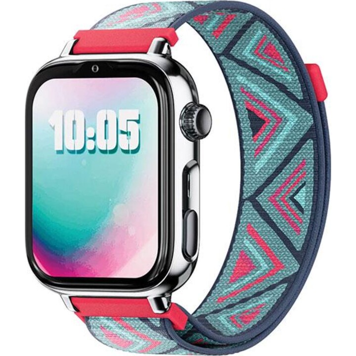 SaveWatch Plus 2 Smartwatch with Calls and GPS / Savefamily / 680 mAh / NanoSIM / Fabric / Silver / Tribeca
