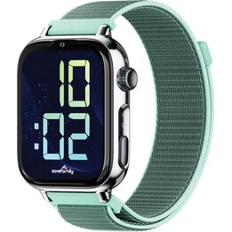 Smartwatch SaveWatch Plus 2 llamada y GPS / Savefamily / 680 mAh / NanoSIM / Tela / Plata / Ocean
