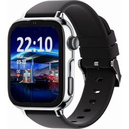 Smartwatch SaveWatch Plus 2 call and GPS / Savefamily / 680 mAh / NanoSIM / Silicone / Silver / Black is black