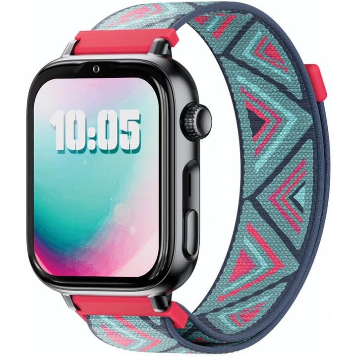 Montre connectée SaveWatch Plus 2 avec appels et GPS / Savefamily / 680 mAh / NanoSIM / Tissu / Noir / Tribeca
