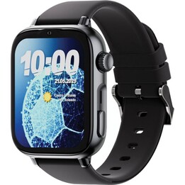 SaveWatch Plus 2 Smartwatch mit Anruffunktion und GPS / Savefamily / 680 mAh / Nano-SIM / Stoff / Schwarz / Schwarzes Nachtlicht