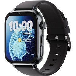 Montre connectée SaveWatch Plus 2 avec appels et GPS / Savefamily / 680 mAh / NanoSIM / Tissu / Noir / Noir Nuit