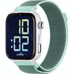 Savewatch Plus 2 Smartwatch mit Anruffunktion und GPS / Savefamily / 680 mAh / Nano-SIM / Stoff / Weiß / Ozean