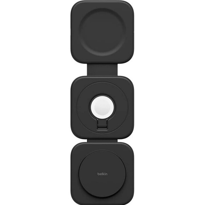 3-in-1 Wireless Magnetic Travel Charger with Qi2 (15W)