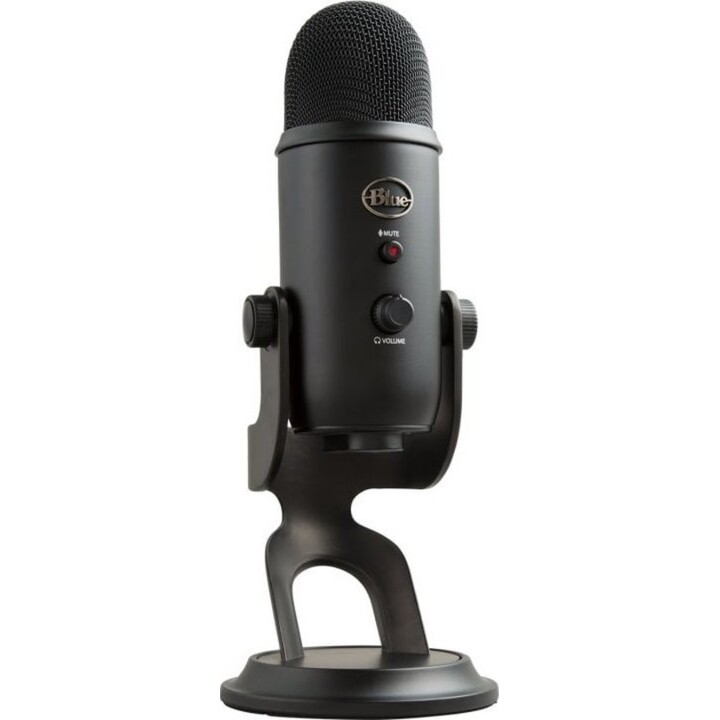 Micrófono Logitech Blue Yeti Usb Negro