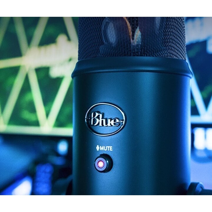 Microfono Usb nero Logitech Blue Yeti