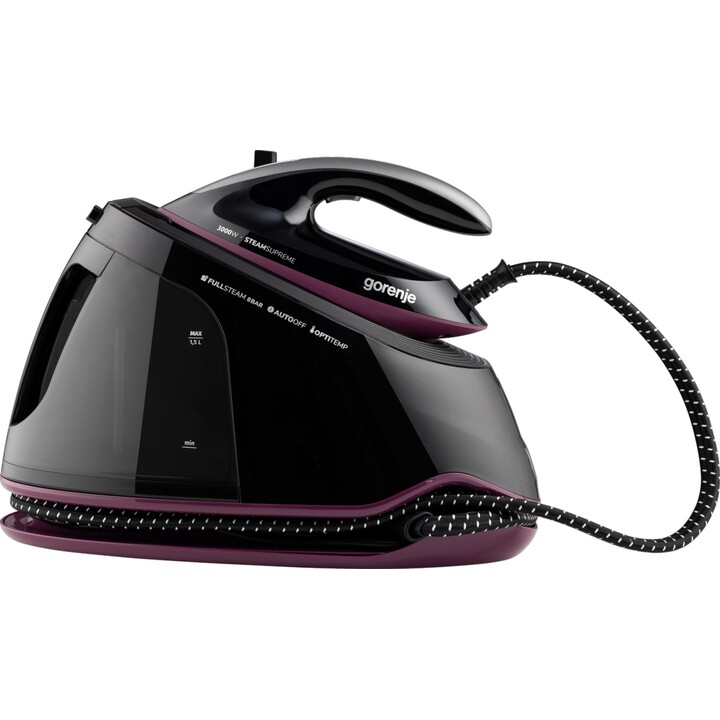 Gorenje SGD3000BKV 1.5L Generatore di vapore Piastra in ceramica Nero
