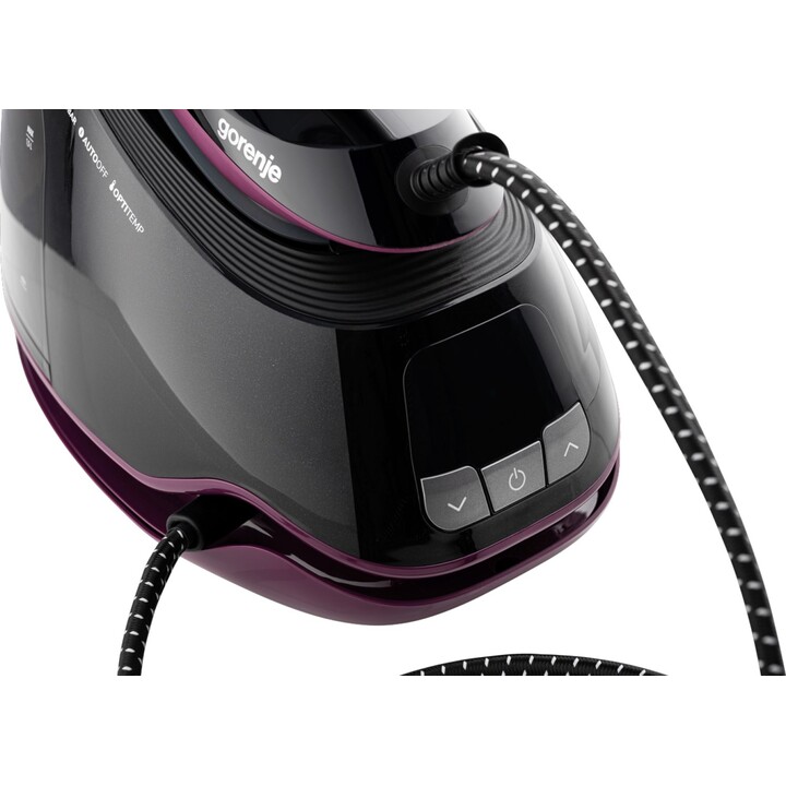 Générateur de vapeur Gorenje SGD3000BKV 1,5 L Semelle en céramique Noir