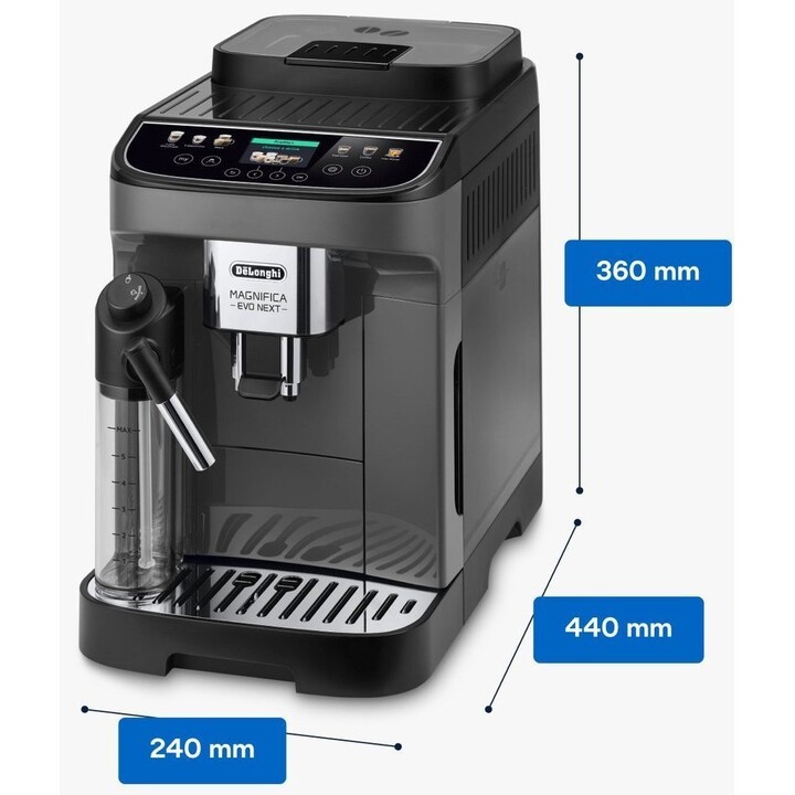 Delonghi Magnifica Evo Ecam310.60.Gb Machine à café automatique, gris-noir