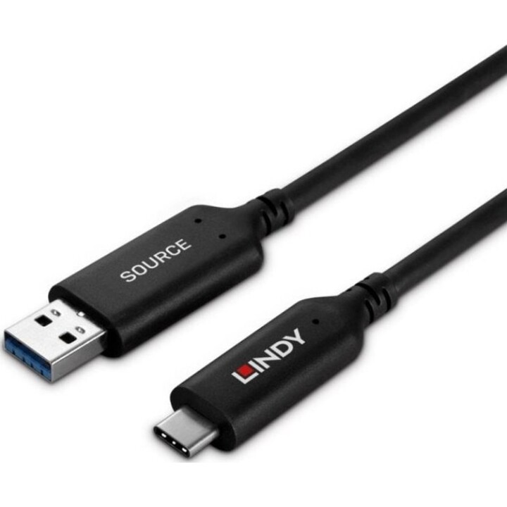 Cable USB 3.2 tipo A a C 25 m/43396 Lindy