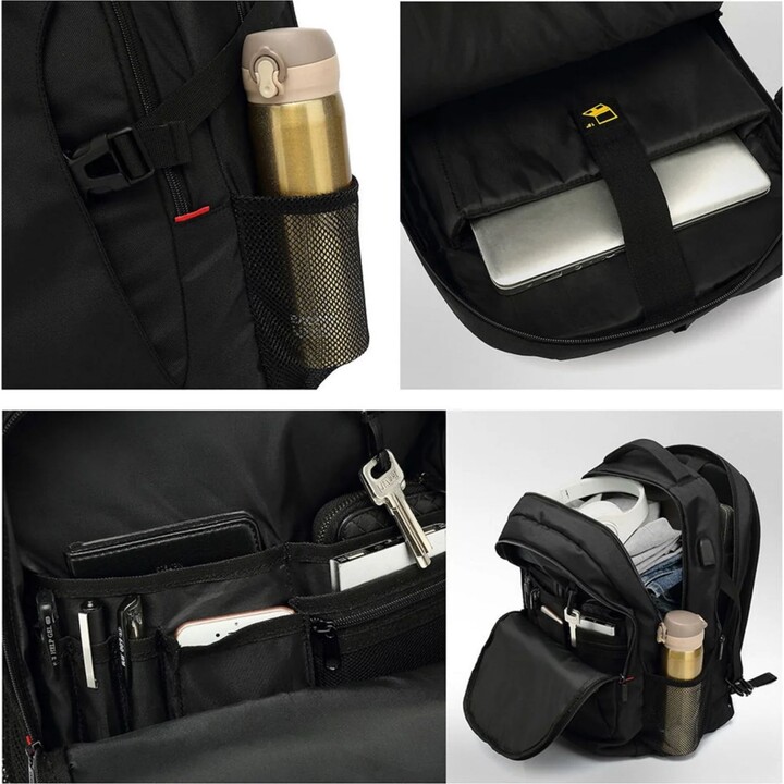 Mochila para laptop Ewent de 15,6 polegadas com porta USB