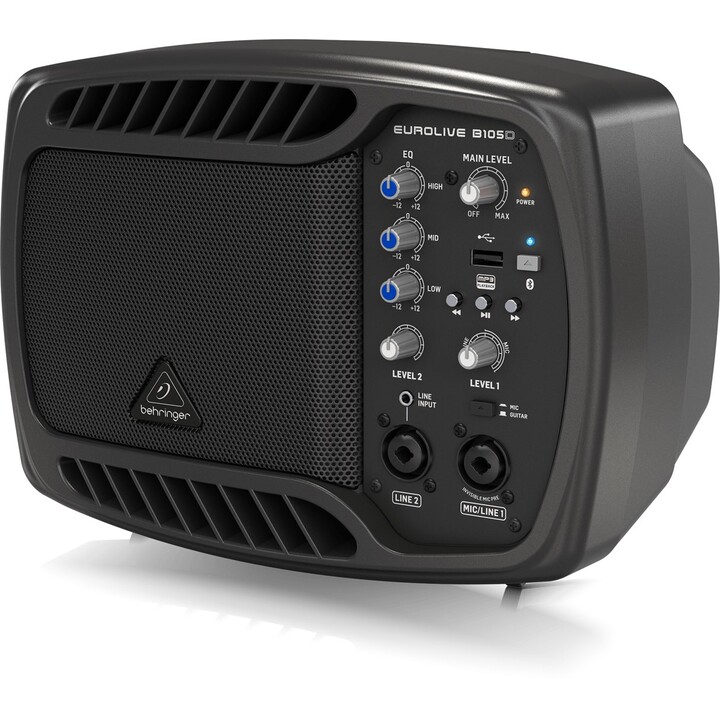 Behringer B105D Altoparlante Full Range Nero Wireless e Cablato 50W
