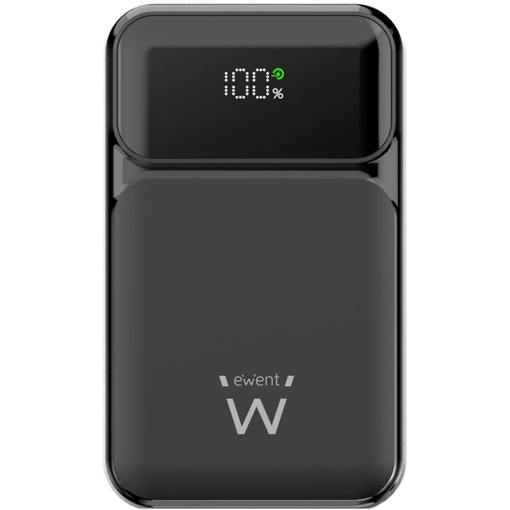 Ewent 65 W 20.000 mAh externer Akku, Schnellladung mit USB-C-Eingang und -Ausgang