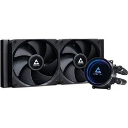 Chieftec Iceberg 240 Dark, Water-cooled, Black