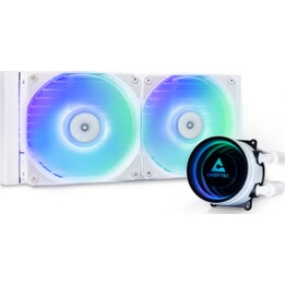 Système de refroidissement liquide tout-en-un Chieftec 12 cm blanc