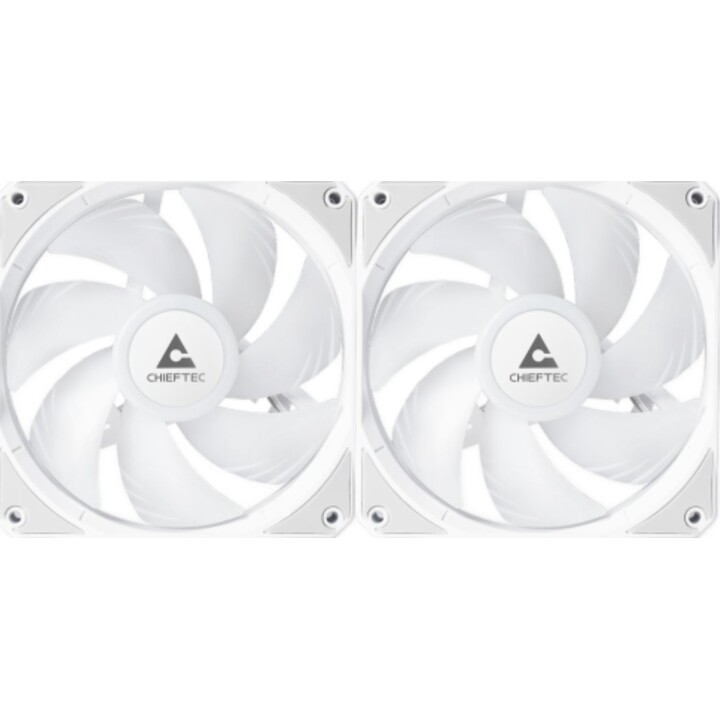 Système de refroidissement liquide tout-en-un Chieftec 12 cm blanc