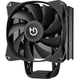 Hiditec Ventilateur avec dissipateur thermique C12 Pwm/ 12cm, noir