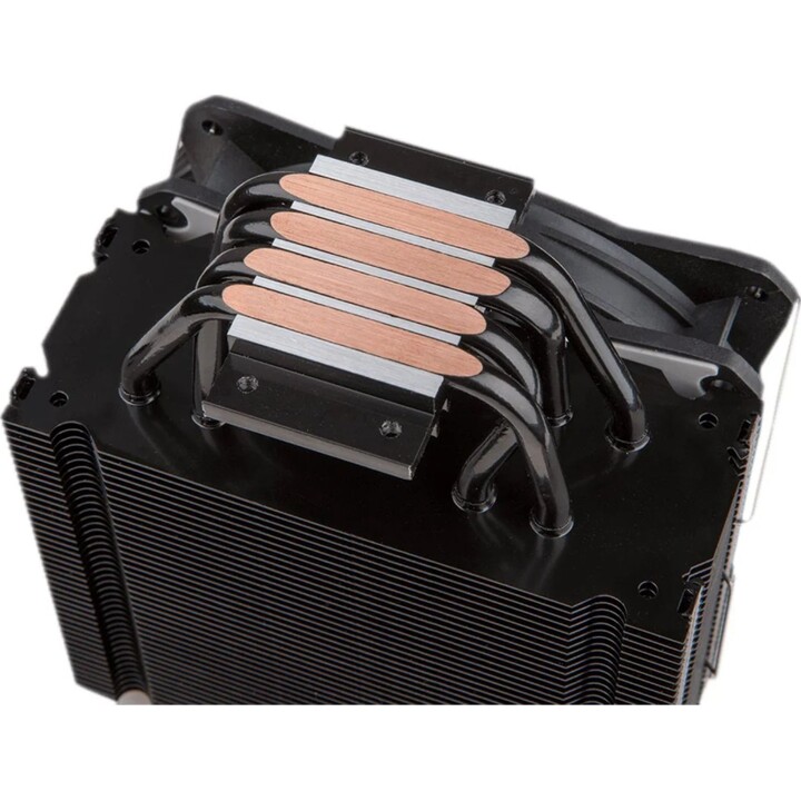 Ventilador Hiditec com Dissipador C12 Pwm/ 12cm, preto