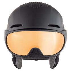 Casco de invierno Alpina ALTO Q-Lite Negro Mate (Gold Mirror) 55-59