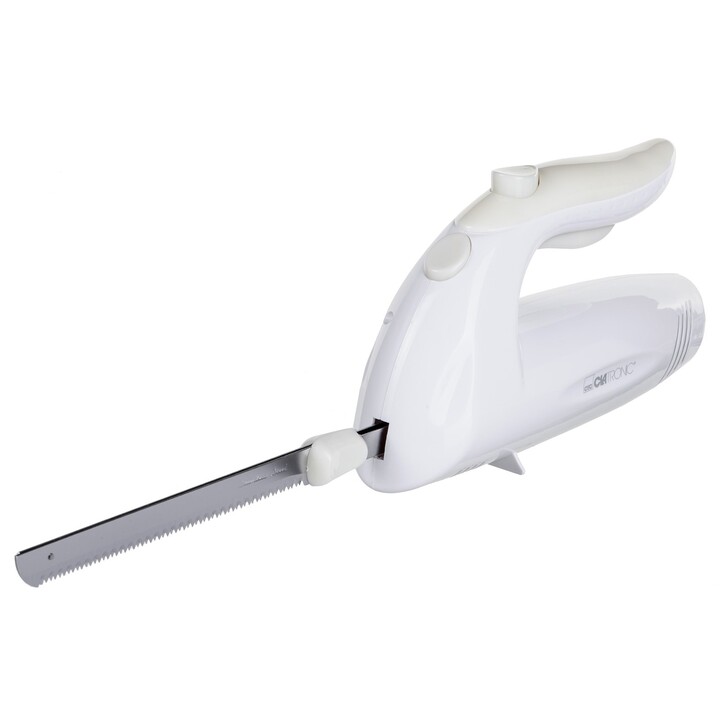 Faca elétrica Clatronic EM 3062, branca, 160W
