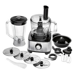 Robot da cucina ProfiCook PC-KM 1063 1200 W 1,75 L Nero, Acciaio inossidabile