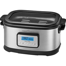 ProfiCook PC-SV 1112 8 L 520 W Negro, Acero inoxidable