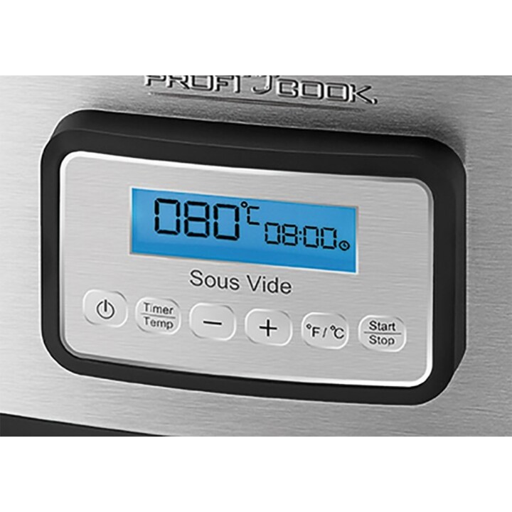 ProfiCook PC-SV 1112 8 L 520 W Nero, Acciaio Inox