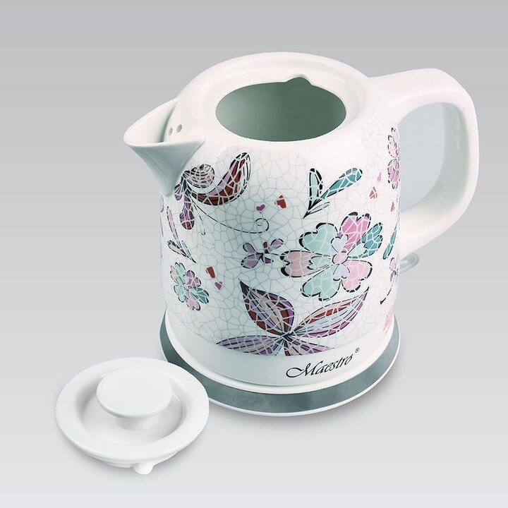 Chaleira elétrica de cerâmica MAESTRO MR-068 1,5L 1500W (MR-068-FLOWERS)