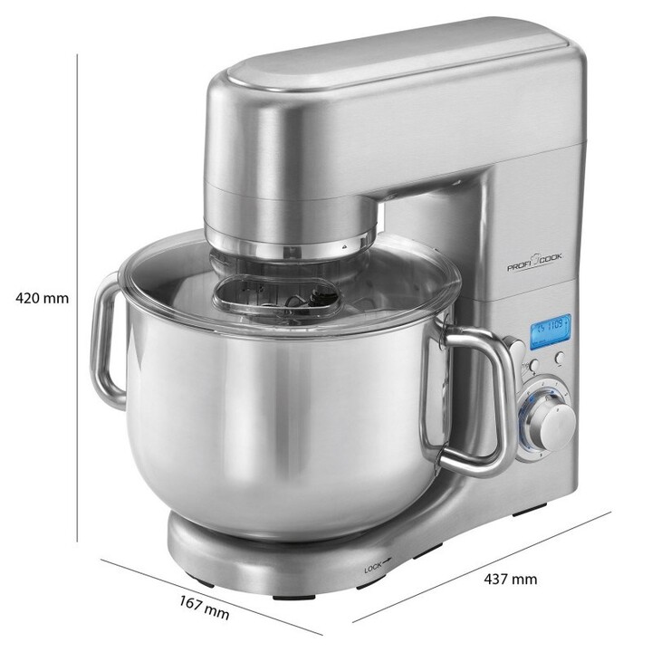 ProfiCook PC-KM 1096 kitchen machine stainless steel