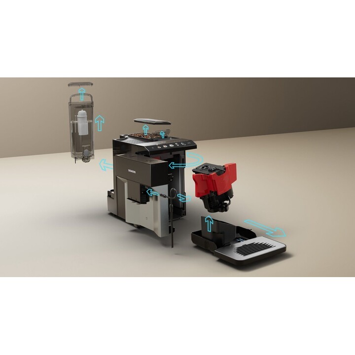 Siemens EQ500 TP511R01 - Fully Automatic Espresso Machine - Light Silver