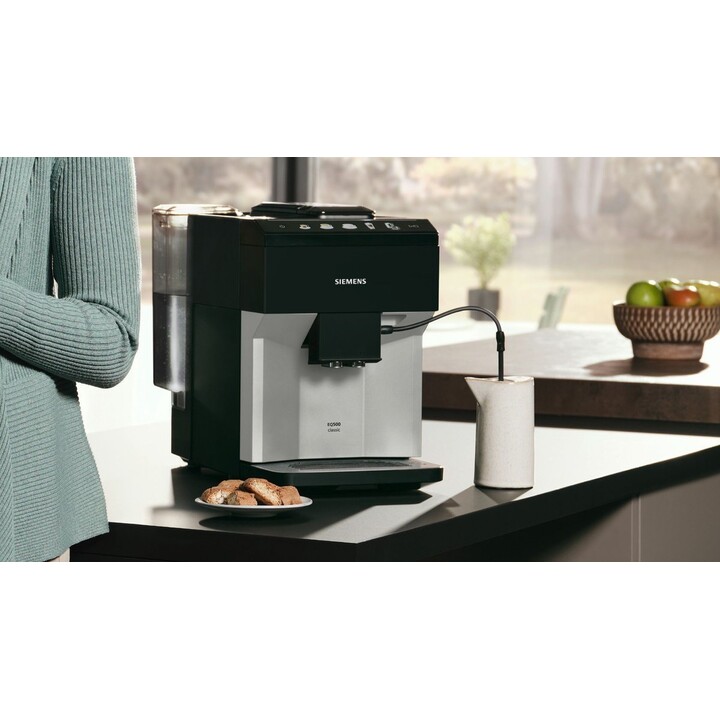 Siemens EQ500 TP511R01 - Fully Automatic Espresso Machine - Light Silver