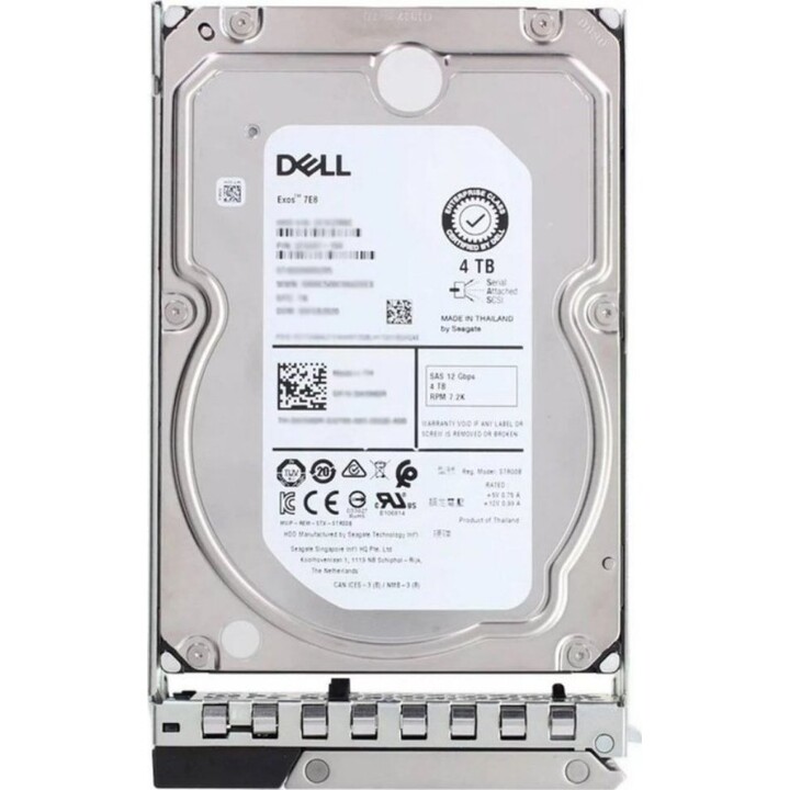 Disco duro dell 4tb sata 3.5" hot plug 7200rpm