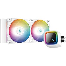 Deepcool LS520 240 mm Flüssigkeitskühlung, Weiß