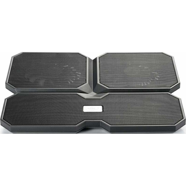 Base di raffreddamento portatile Deepcool Multi Core X6, nera