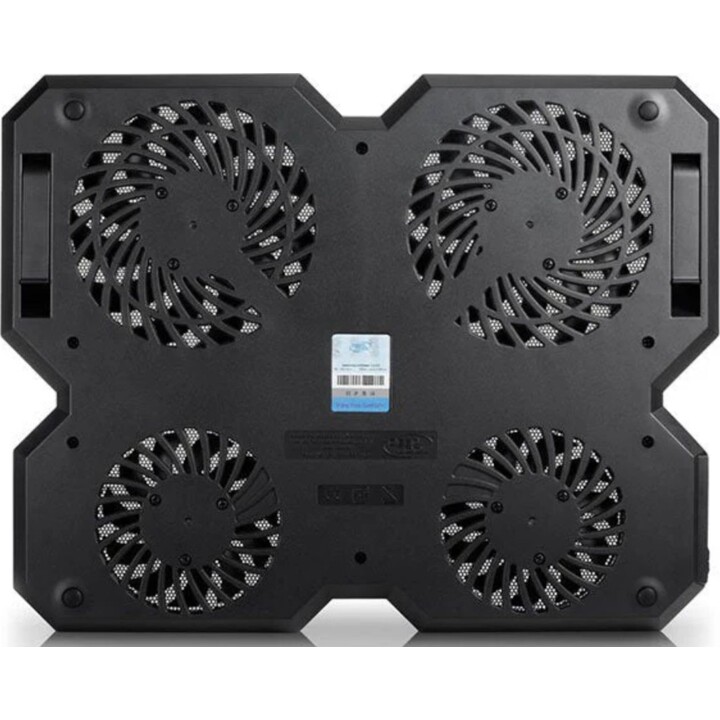Base di raffreddamento portatile Deepcool Multi Core X6, nera