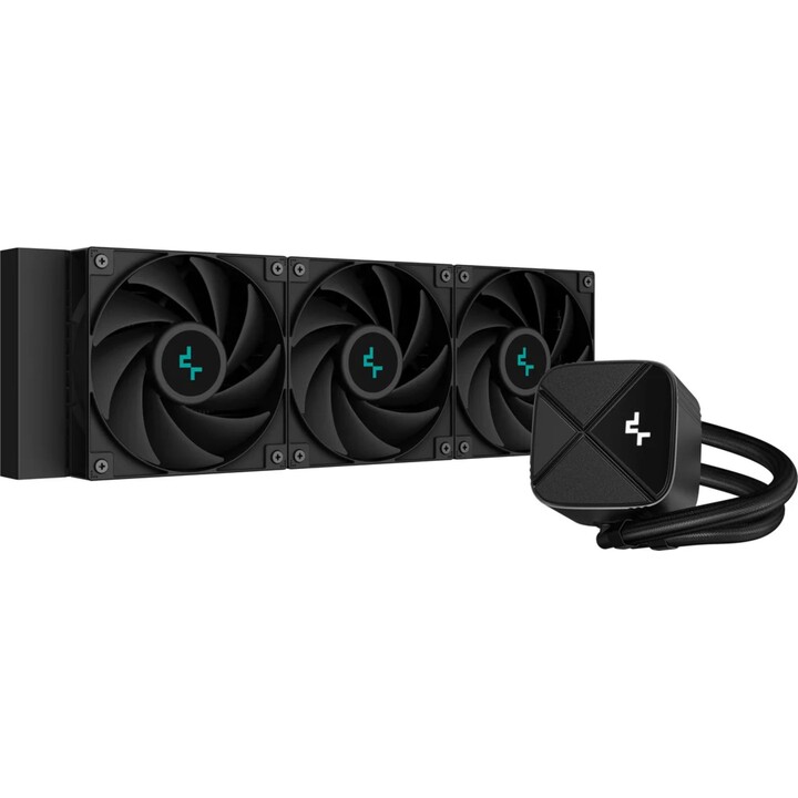 DeepCool Zero Dark Système de refroidissement liquide tout-en-un 12 cm, noir