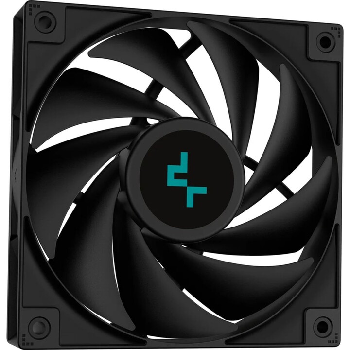 DeepCool Zero Dark Système de refroidissement liquide tout-en-un 12 cm, noir