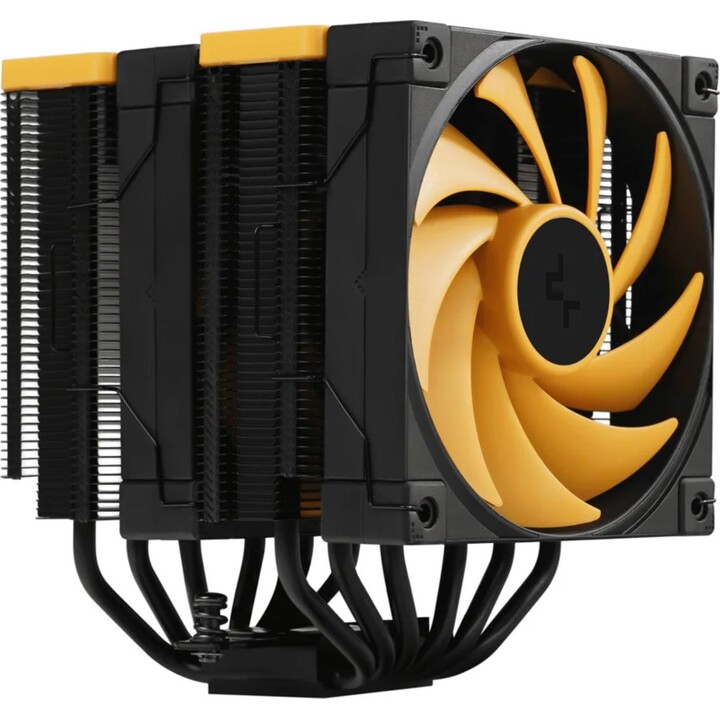 DeepCool AK620 Zero Dark Zoria CPU Fan (Black - Metal - Aluminum - Ø 12 cm)