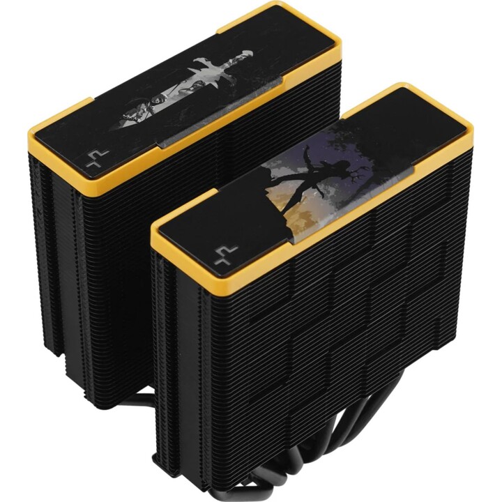 DeepCool AK620 Zero Dark Zoria CPU Fan (Black - Metal - Aluminum - Ø 12 cm)