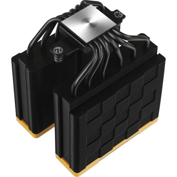 DeepCool AK620 Zero Dark Zoria CPU Fan (Black - Metal - Aluminum - Ø 12 cm)