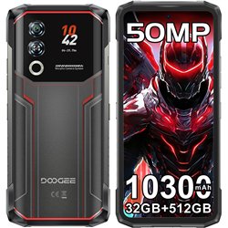 Doogee Blade 20 Ultra, 8GB 512GB, Unisoc T7250, 10300mAh, 18W, Red