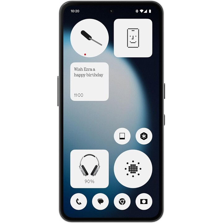 Nothing Phone 3a Lite, 8GB 128GB, 33W fast charging, 6.77 FHD+ AMOLED display, White