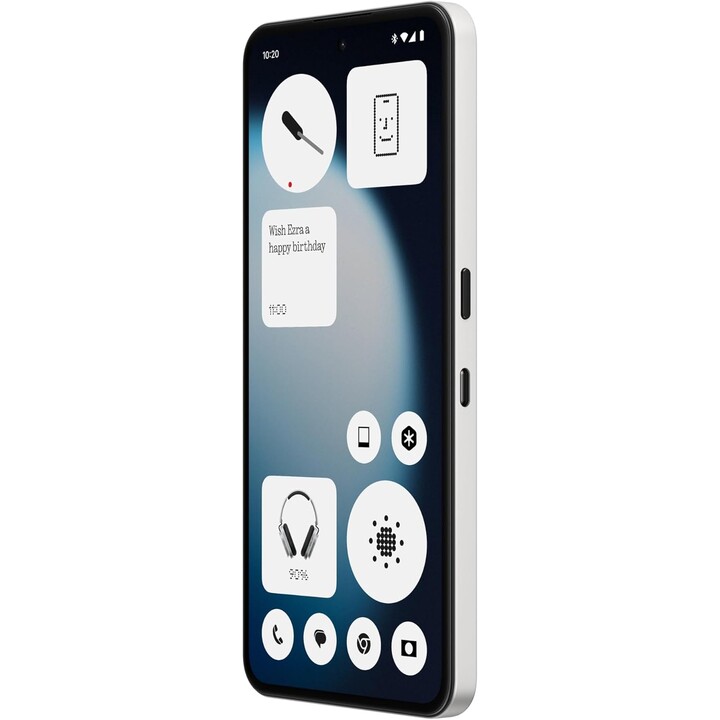 Nothing Phone 3a Lite, 8GB 128GB, 33W fast charging, 6.77 FHD+ AMOLED display, White