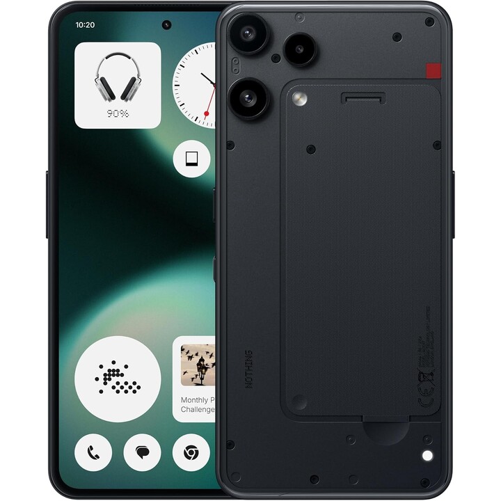 Nothing Phone 3a Lite, 8GB 128GB, carga rápida 33W, pantalla AMOLED 6.77 FHD+, Negro