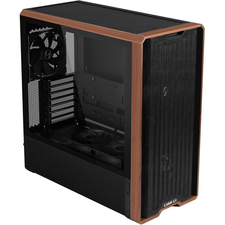Gehäuse|LIAN LI|ATX/micro ATX/EATX/SSI EEB|Schwarz|Midi-Tower|LAN217X|G99.LAN217X.00