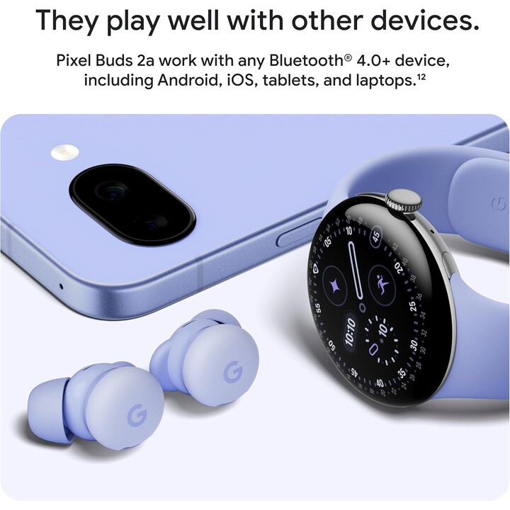 Google Pixel Buds 2a Purpura