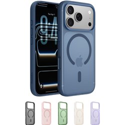 Capa Belkin SheerForce Grip para iPhone 17 Pro compatível com MagSafe - Azul