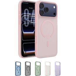 Funda Belkin SheerForce Grip para iPhone 17 Pro MAX compatible con MagSafe - Rosa