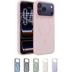 Belkin SheerForce Grip iPhone 17 Pro MAX Case Compatible with MagSafe - Pink